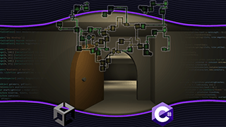 C# Procedural Random Dungeon Generator in Unity 3D & Blender